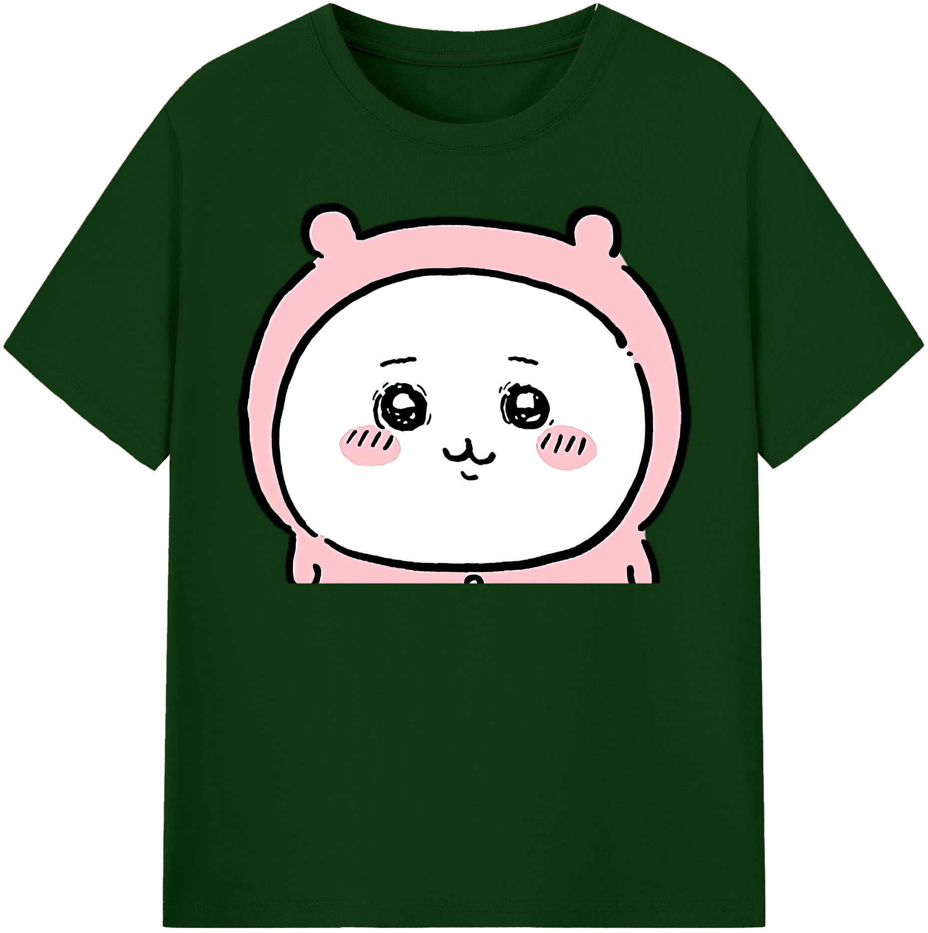 （画像用） ちいかわ ちいかわ Chii-kawa chiikawa 綿100％半袖Tシャツ（フロントプリント）